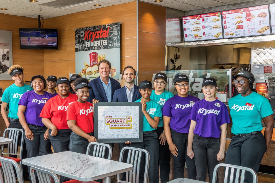 Krystal Launches Square Up Scholarship Program for Employees Argonne Capital Group